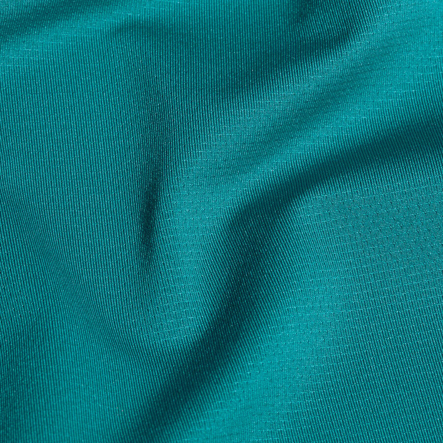 selun fl t-shirt voor heren met logo in zilvergroen