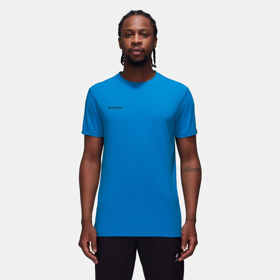massone sport t-shirt voor heren zwart