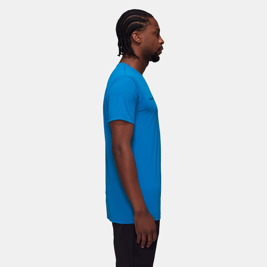 massone sport t-shirt voor heren zwart