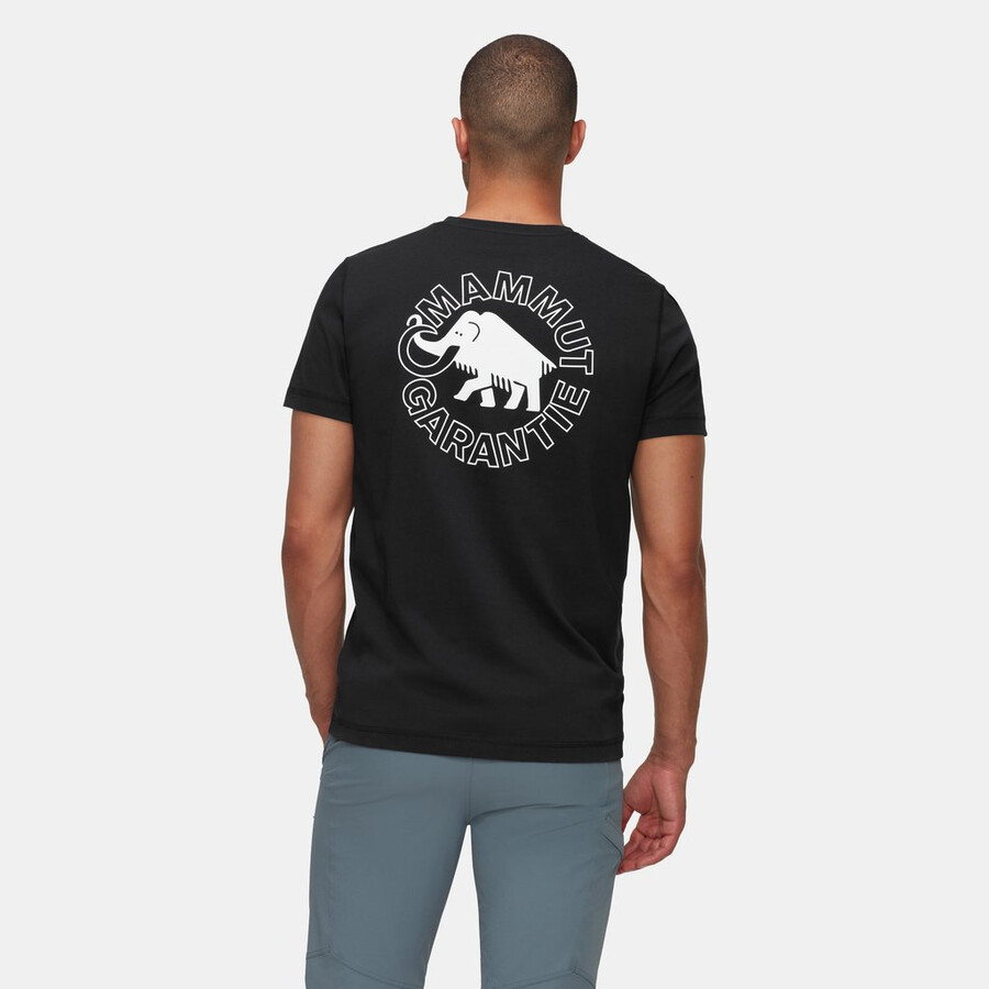 mammut core t-shirt heren garantie zwart