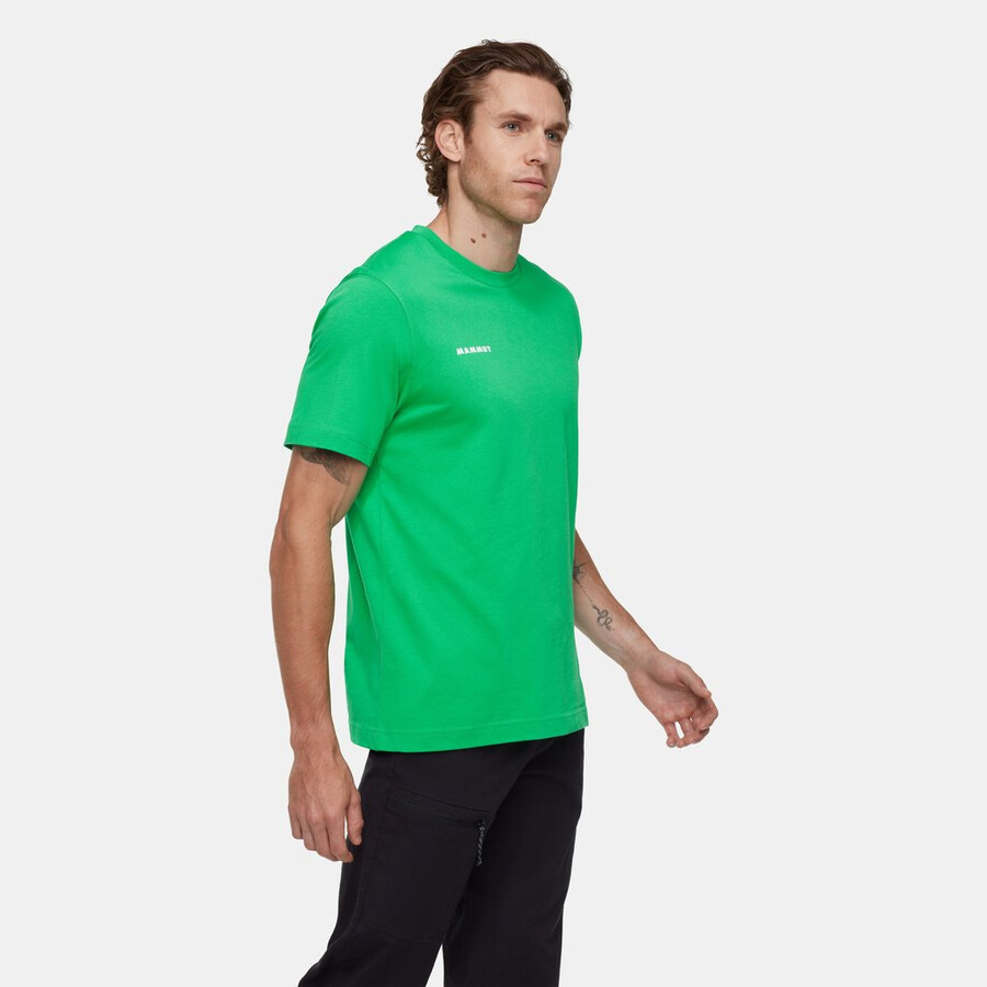 mammut base t-shirt voor heren valley pinea