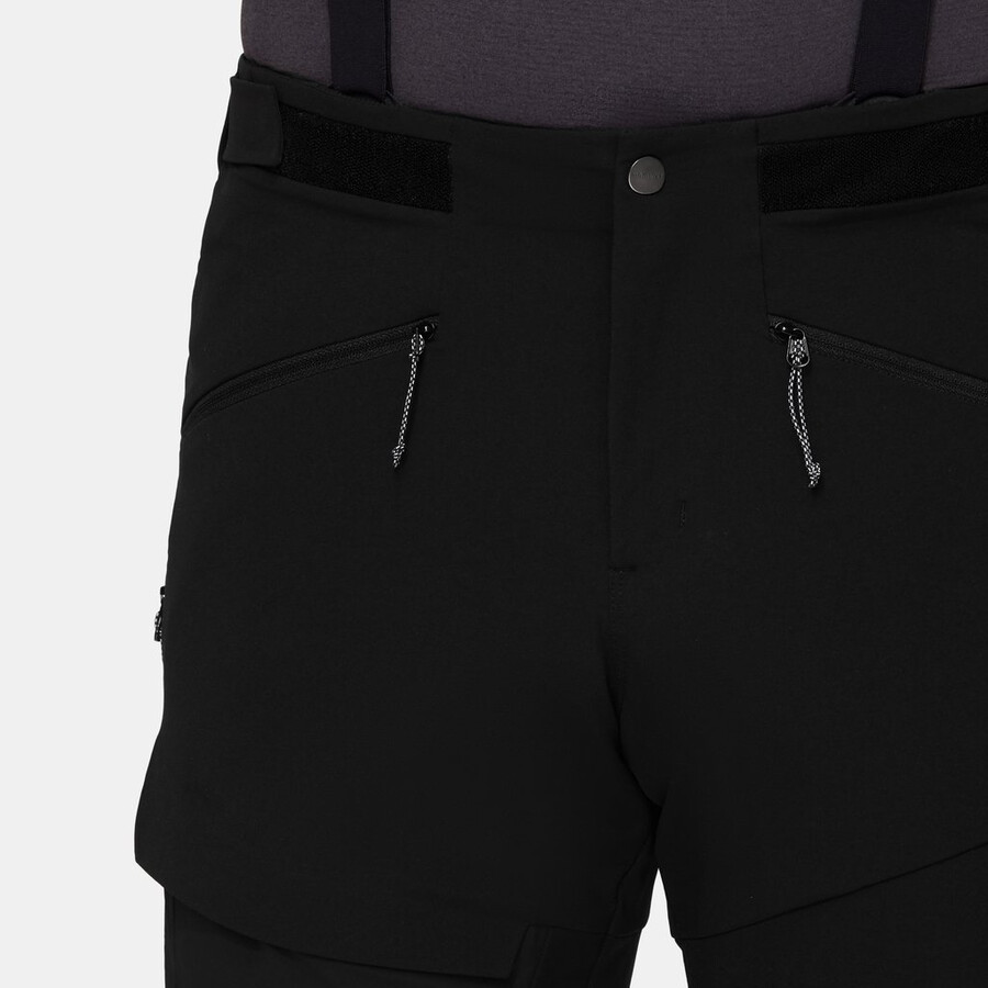 taiss pro so broek voor heren zwart
