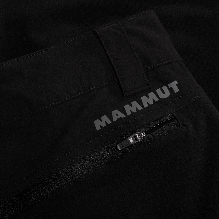 zinal hybrid zip off broek voor heren zwart