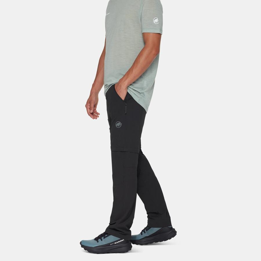 runbold iv zip off broek voor heren zwart