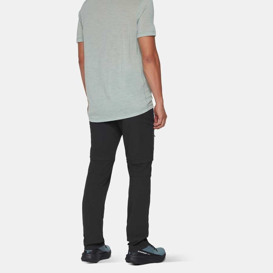 runbold iv zip off broek voor heren zwart
