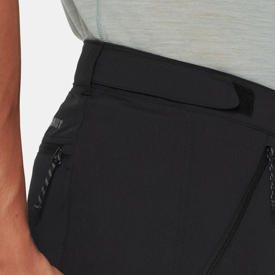 runbold iv zip off broek voor heren zwart
