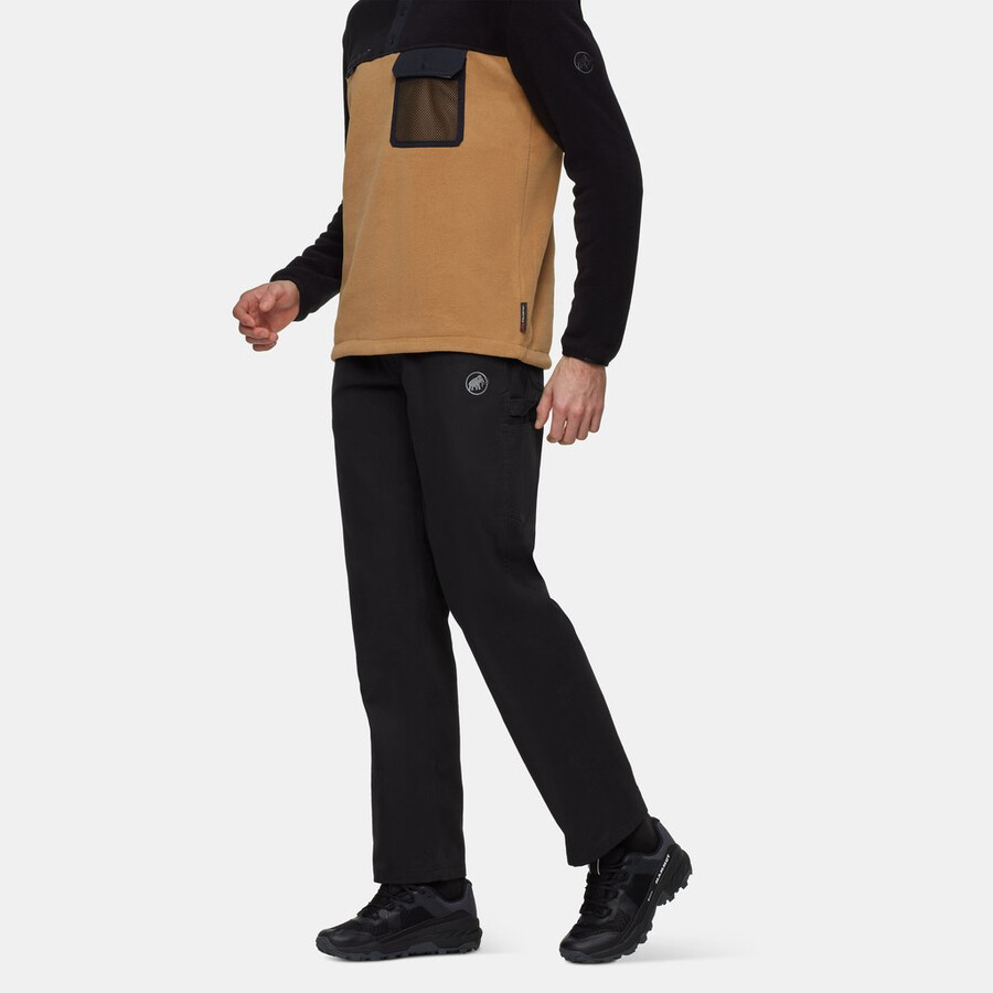 mammut explorer canvas broek heren zwart