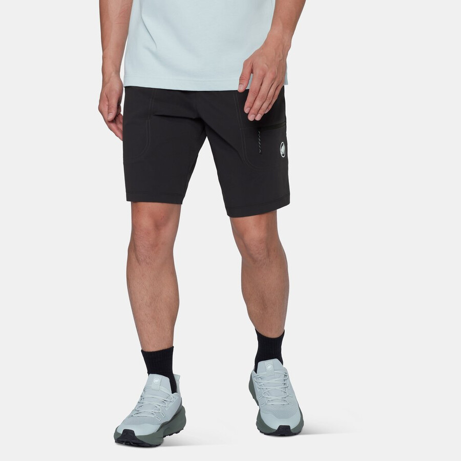 sender klimshorts voor heren zwart