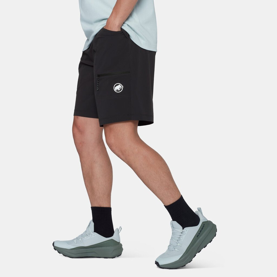 sender klimshorts voor heren zwart