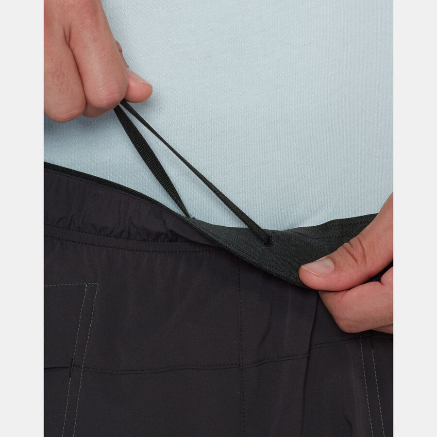 sender klimshorts voor heren zwart