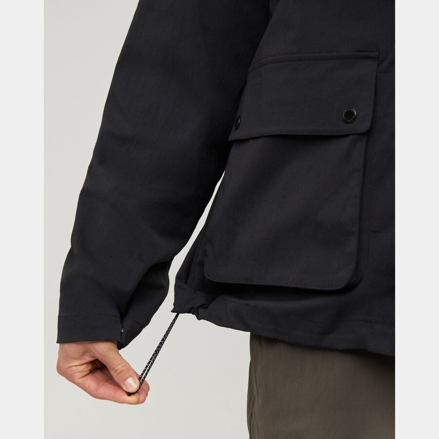 valley so jacket men creas zwart