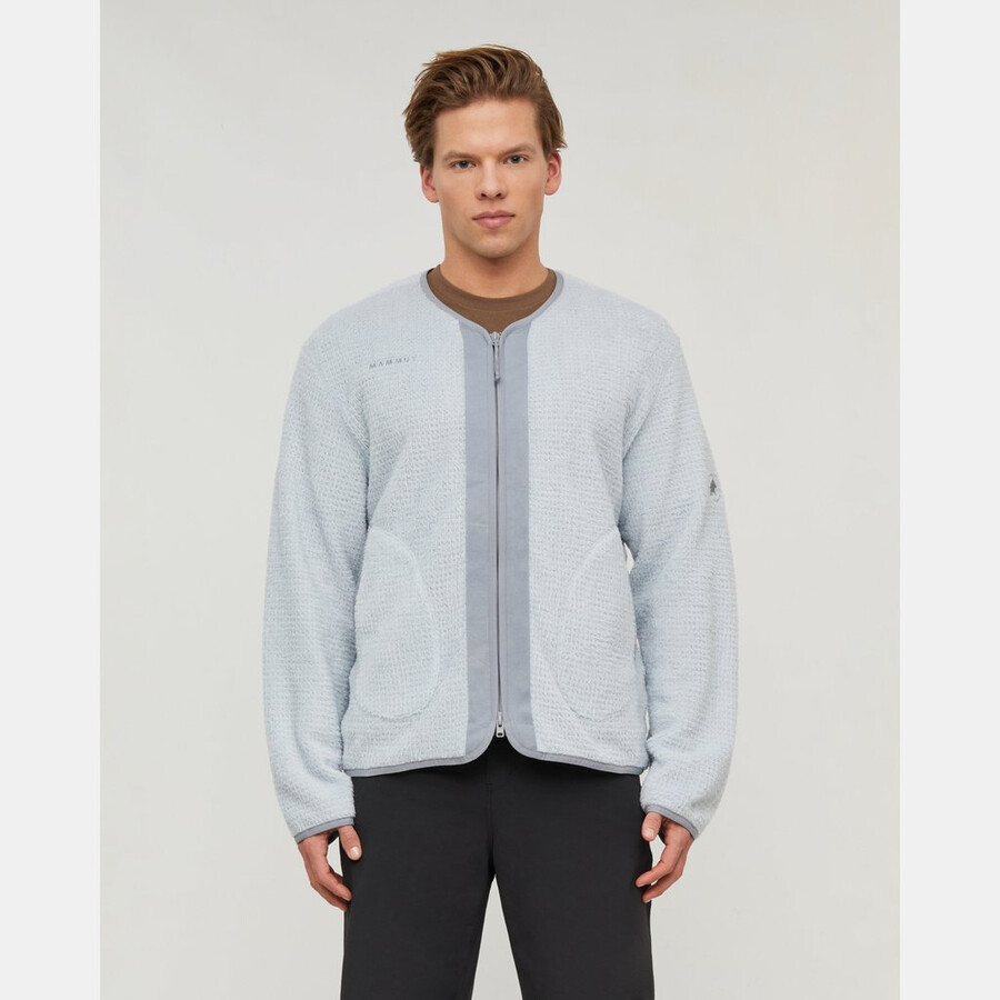 valley ml hybrid cardigan heren creas blauw