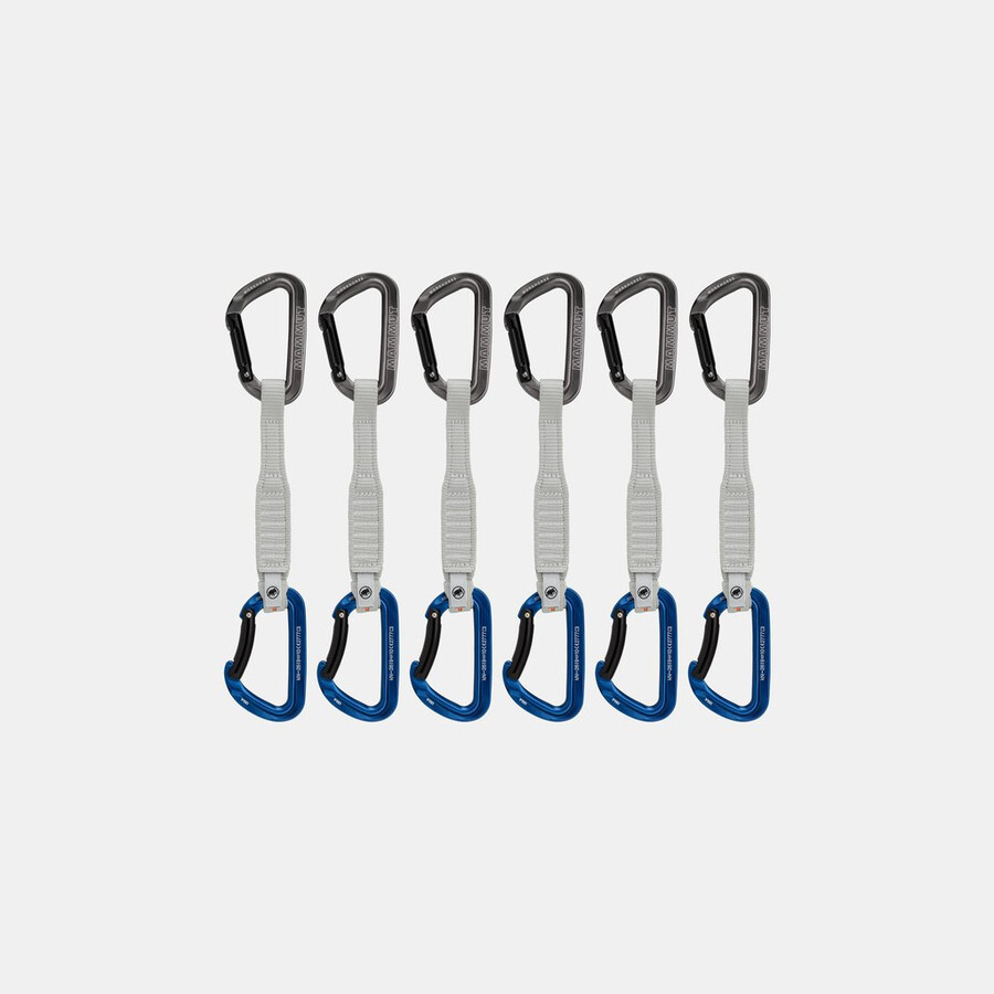 workhorse keylock 17 cm 6-pack snelsluitingen grijs-roze