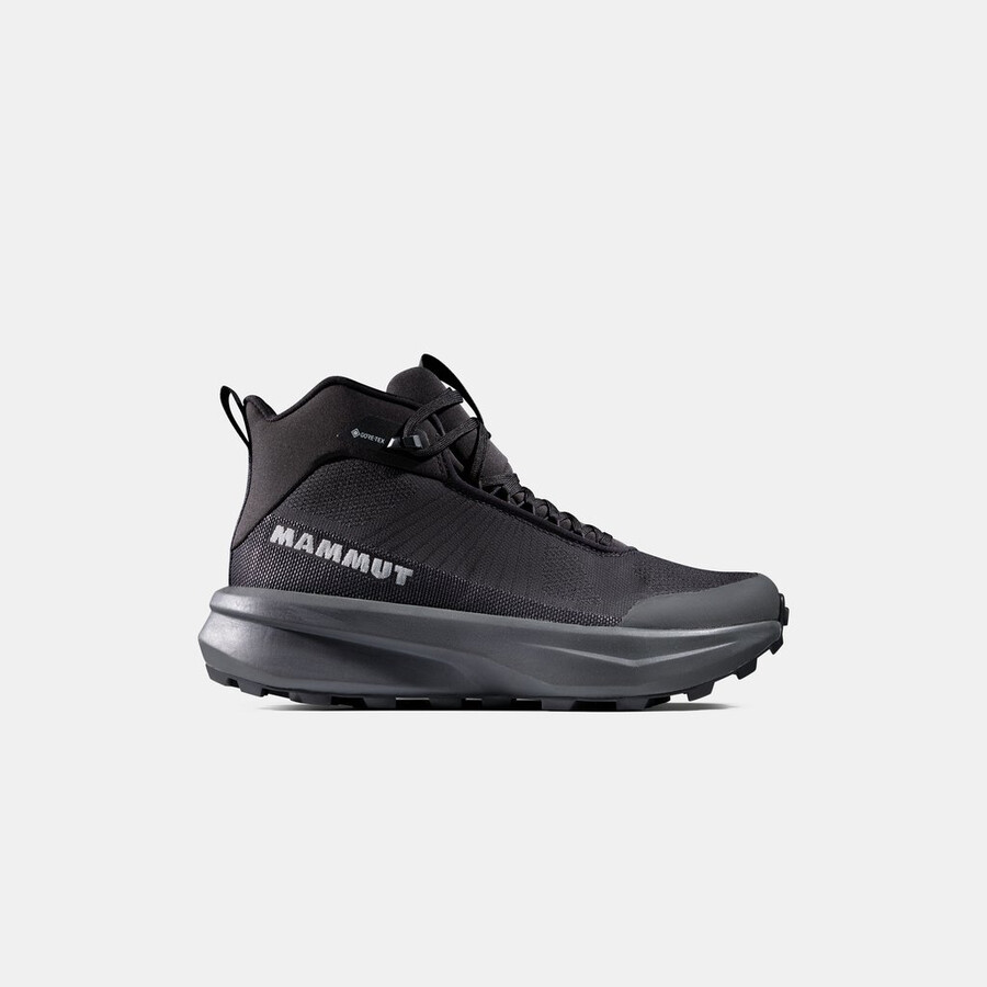 aenergy mtn mid gtx heren zwart-donker staal