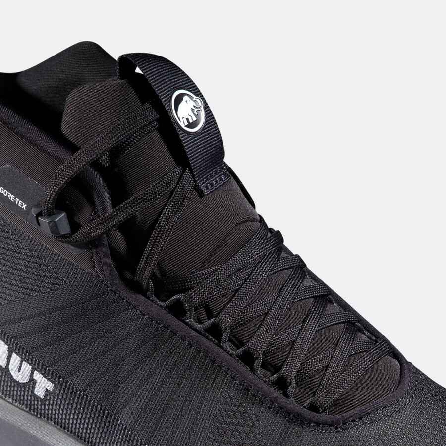 aenergy mtn mid gtx heren zwart-donker staal