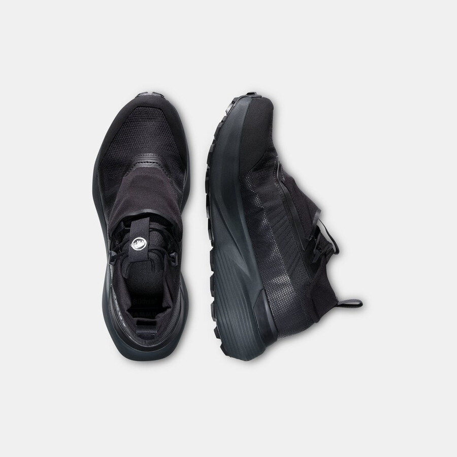 aenergy ultra low gtx heren zwart-donker staal