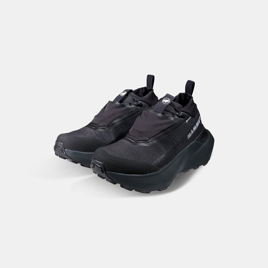aenergy ultra low gtx heren zwart-donker staal