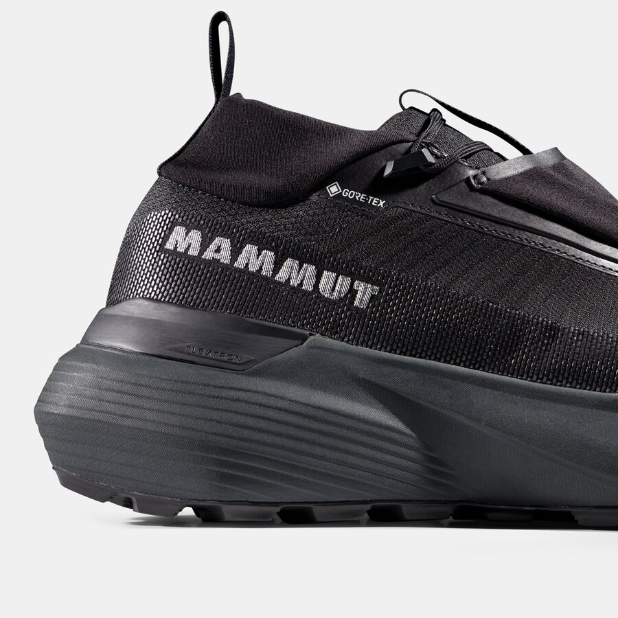 aenergy ultra low gtx heren zwart-donker staal