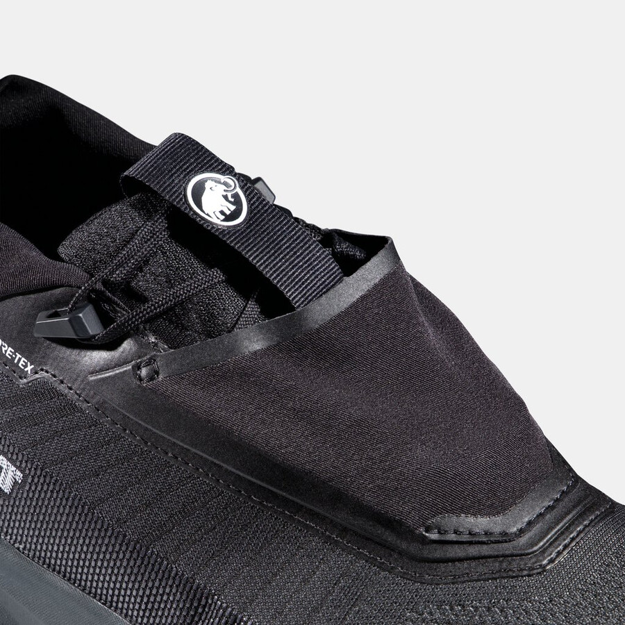 aenergy ultra low gtx heren zwart-donker staal