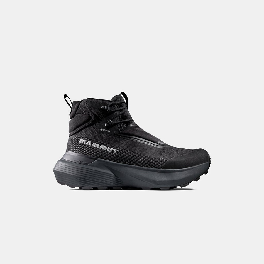aenergy ultra mid gtx heren zwart-donker staal