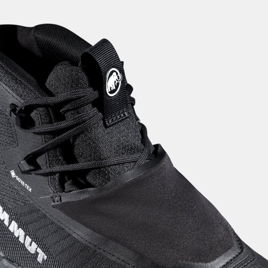 aenergy ultra mid gtx heren zwart-donker staal