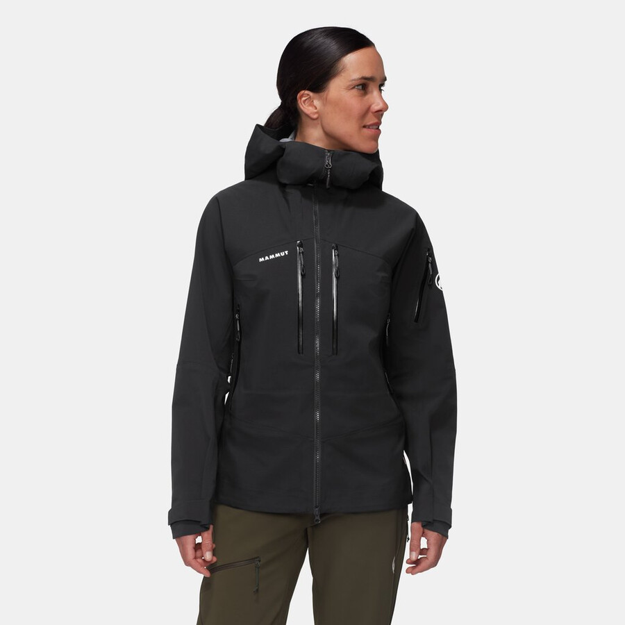 taiss pro hs hooded jacket women mammut red-vin
