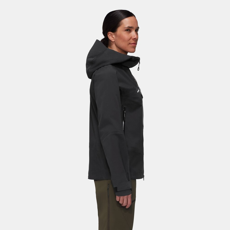 taiss pro hs hooded jacket women mammut red-vin