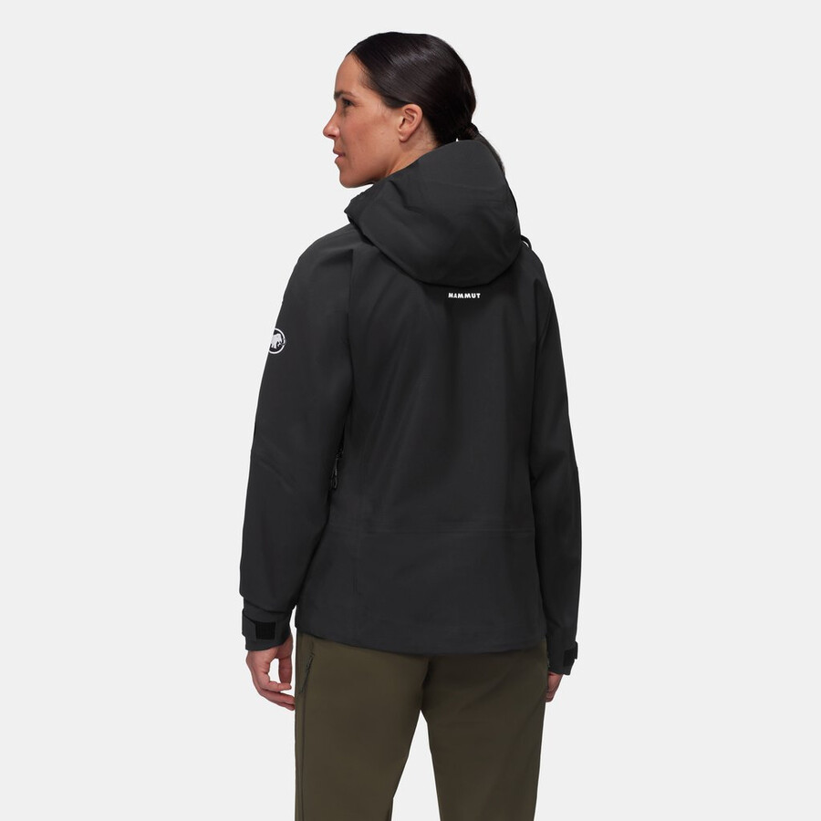 taiss pro hs hooded jacket women mammut red-vin