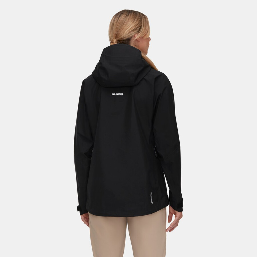 crater iv hs hooded jacket women silver sage-strata