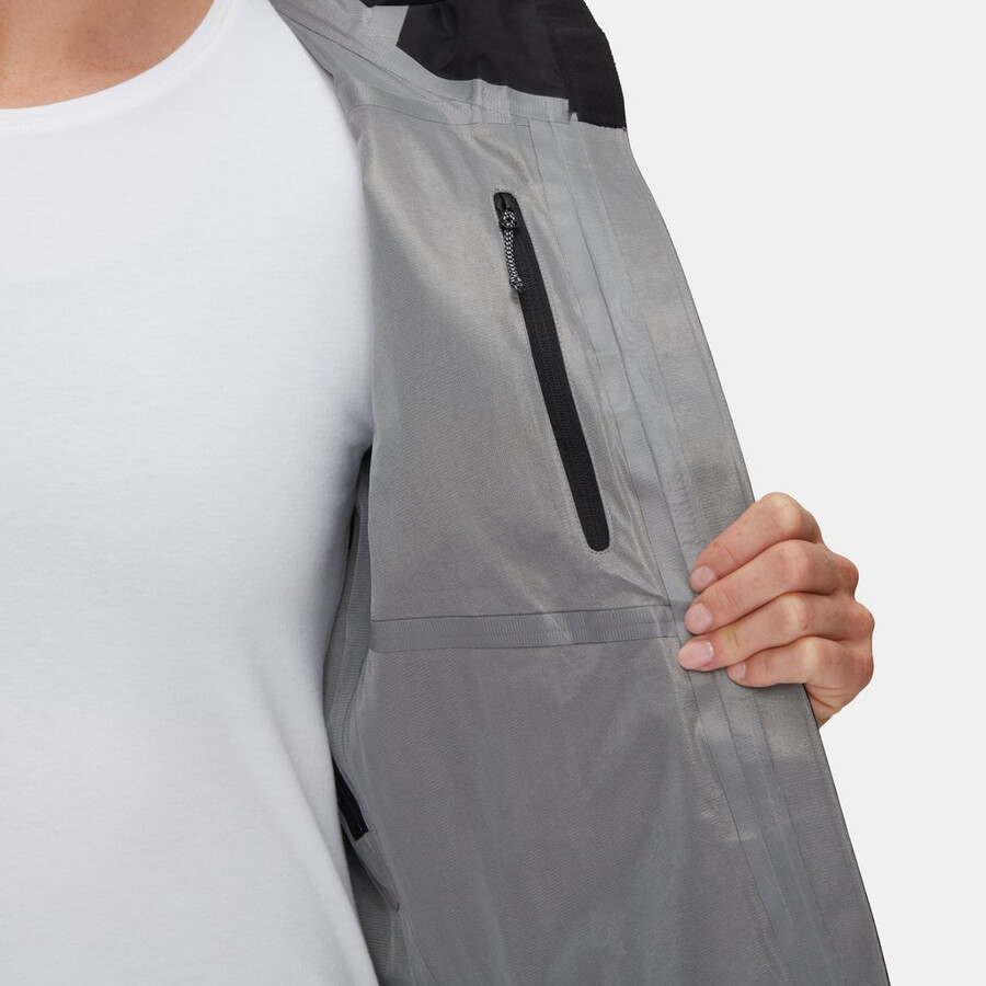 crater iv hs hooded jacket women silver sage-strata
