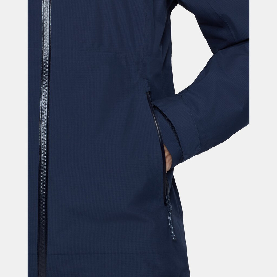 alto light hs hooded jacket women marine