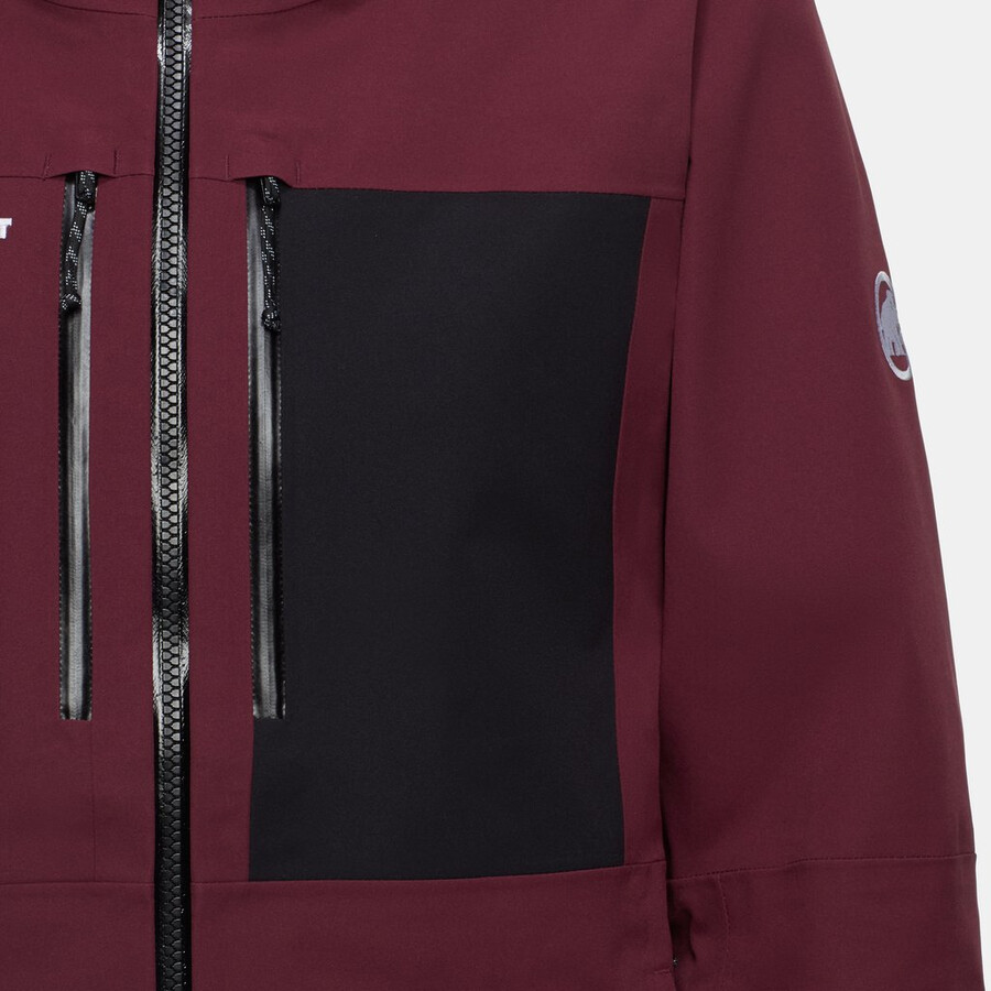 stoney hs hooded jacket women vin-black
