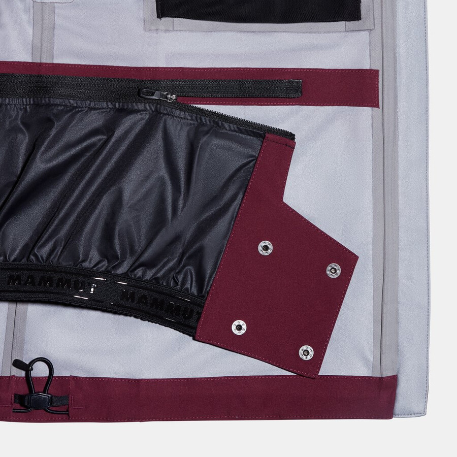 stoney hs hooded jacket women vin-black