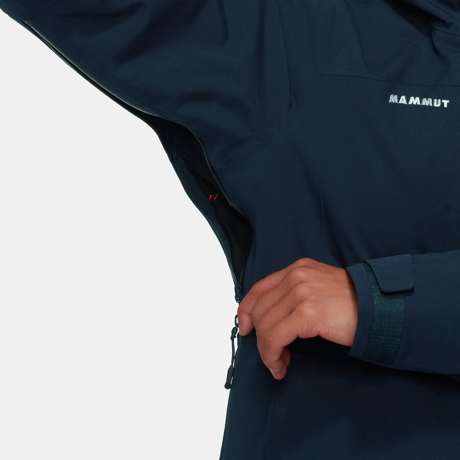 stoney hs thermo hooded jacket women marine