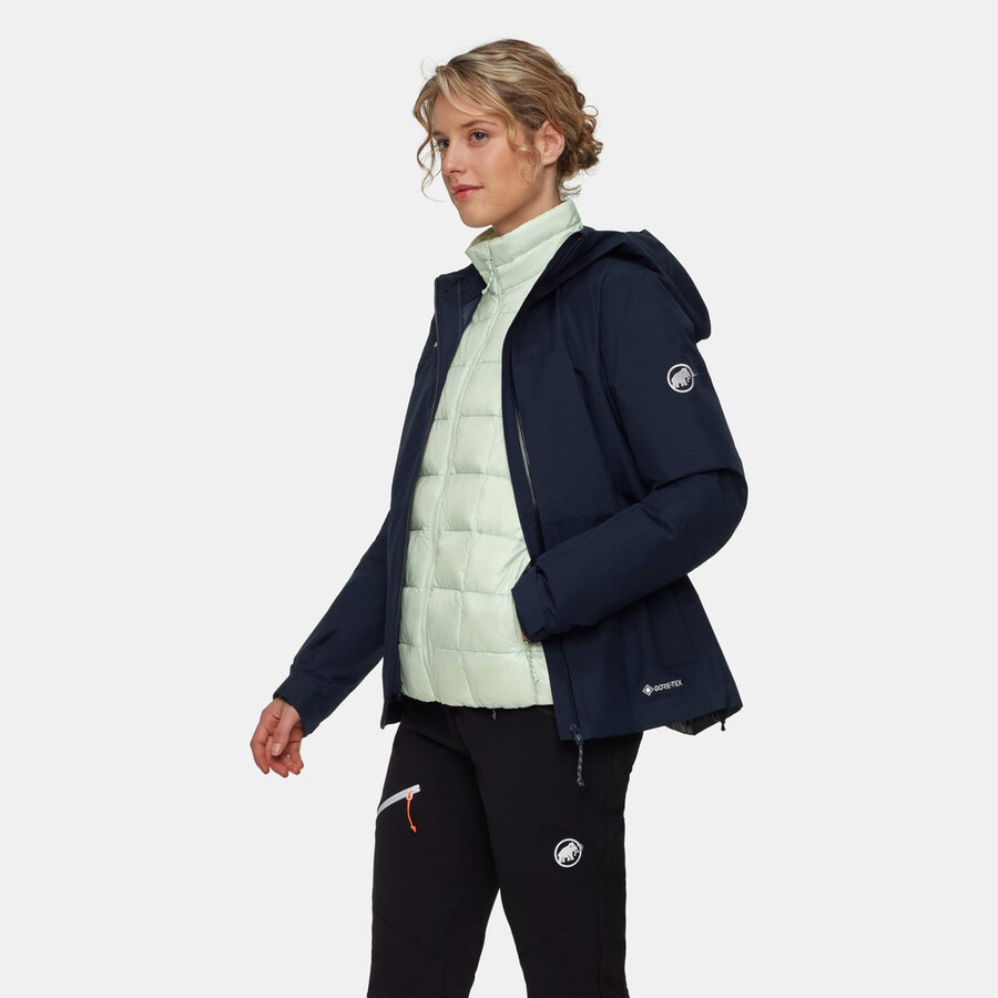treeline 3-in-1 hs hooded jacket women vin-black