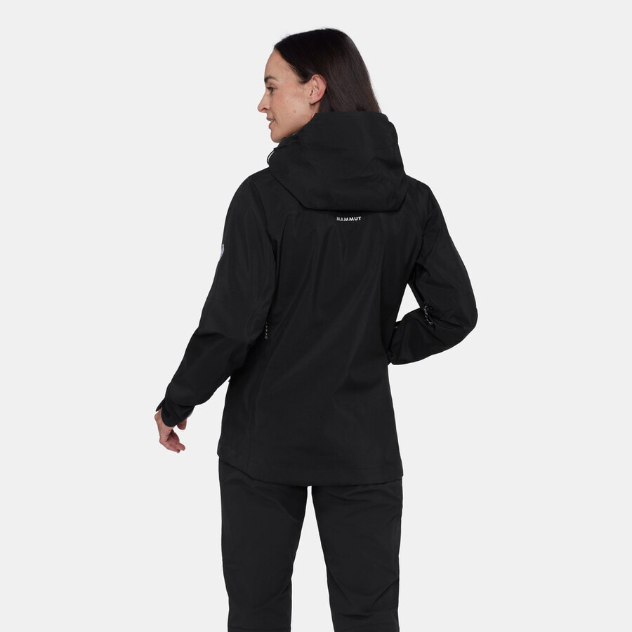 crater pro hs hooded jacket women vin-black