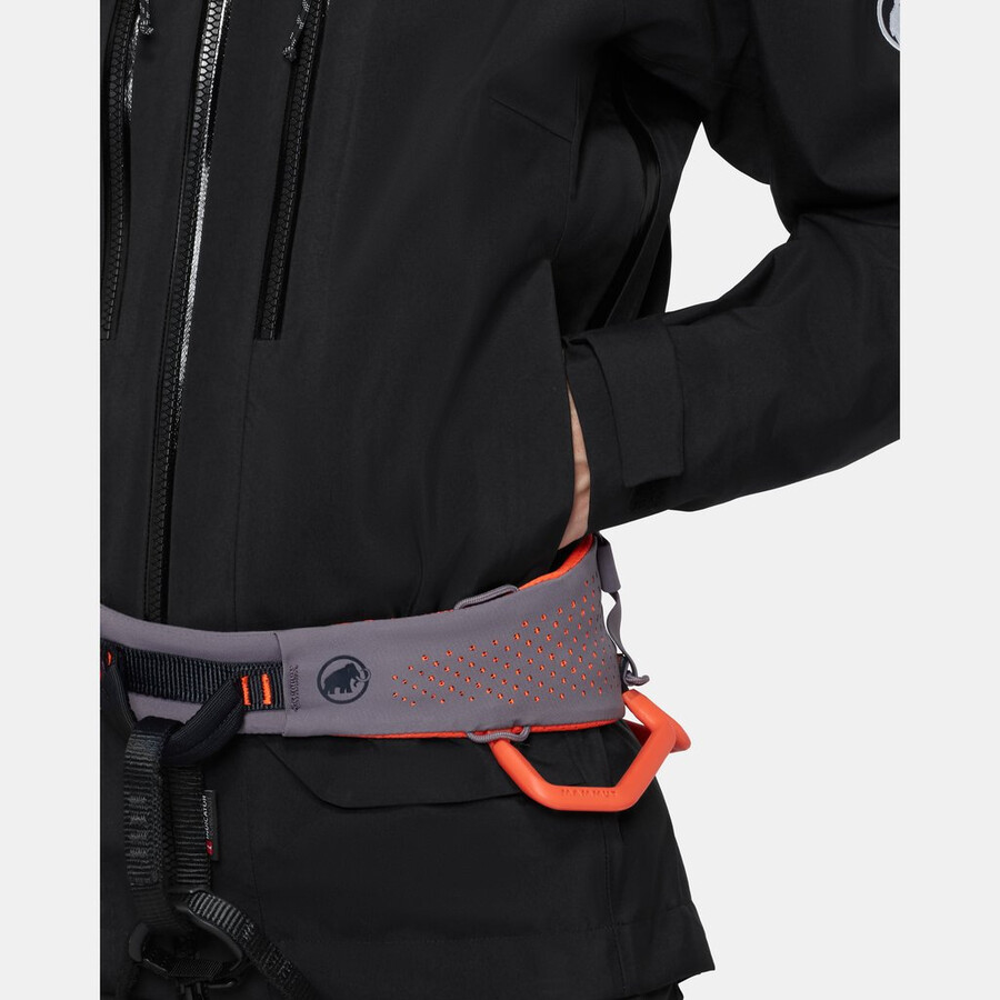 crater pro hs hooded jacket women vin-black
