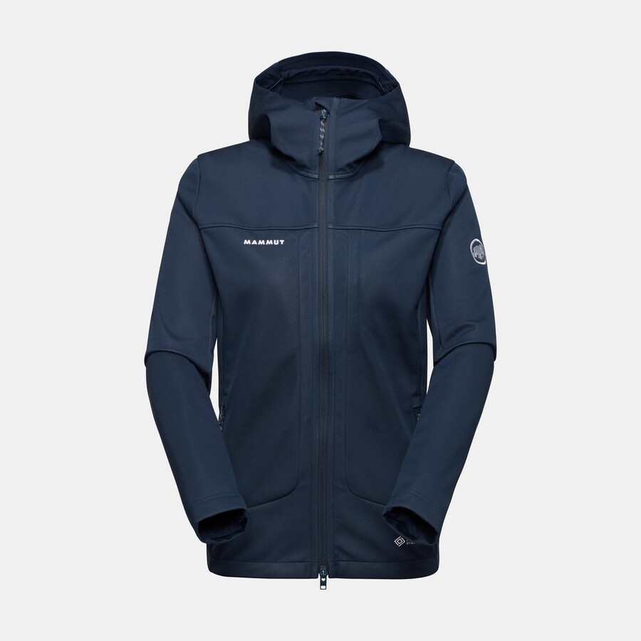 ultimate viii so hooded jacket women vin-black