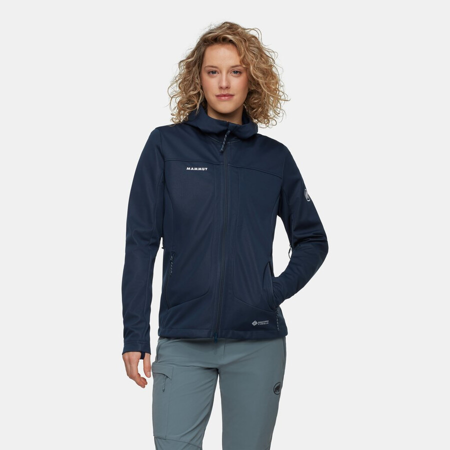 ultimate viii so hooded jacket women vin-black