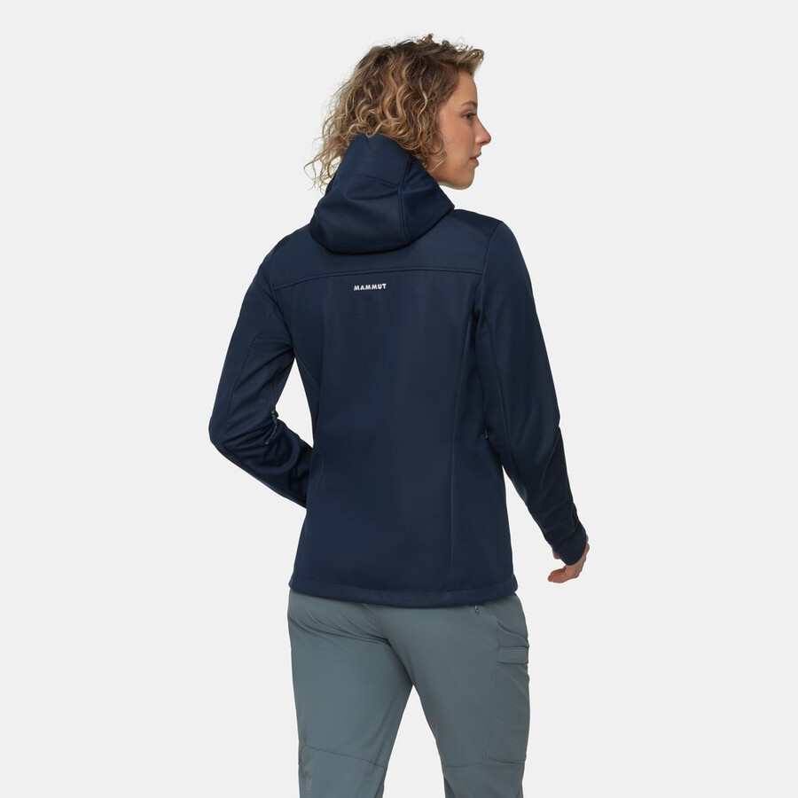 ultimate viii so hooded jacket women vin-black