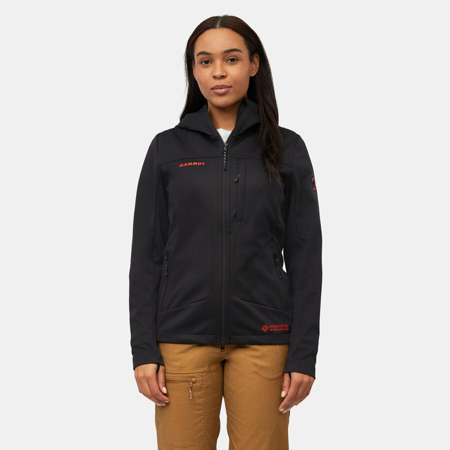 ultimate viii so hooded jacket dames 25 jaar zwart