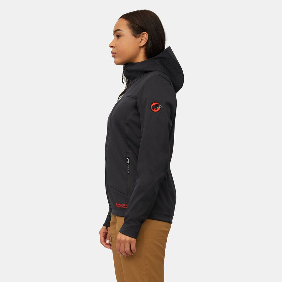 ultimate viii so hooded jacket dames 25 jaar zwart