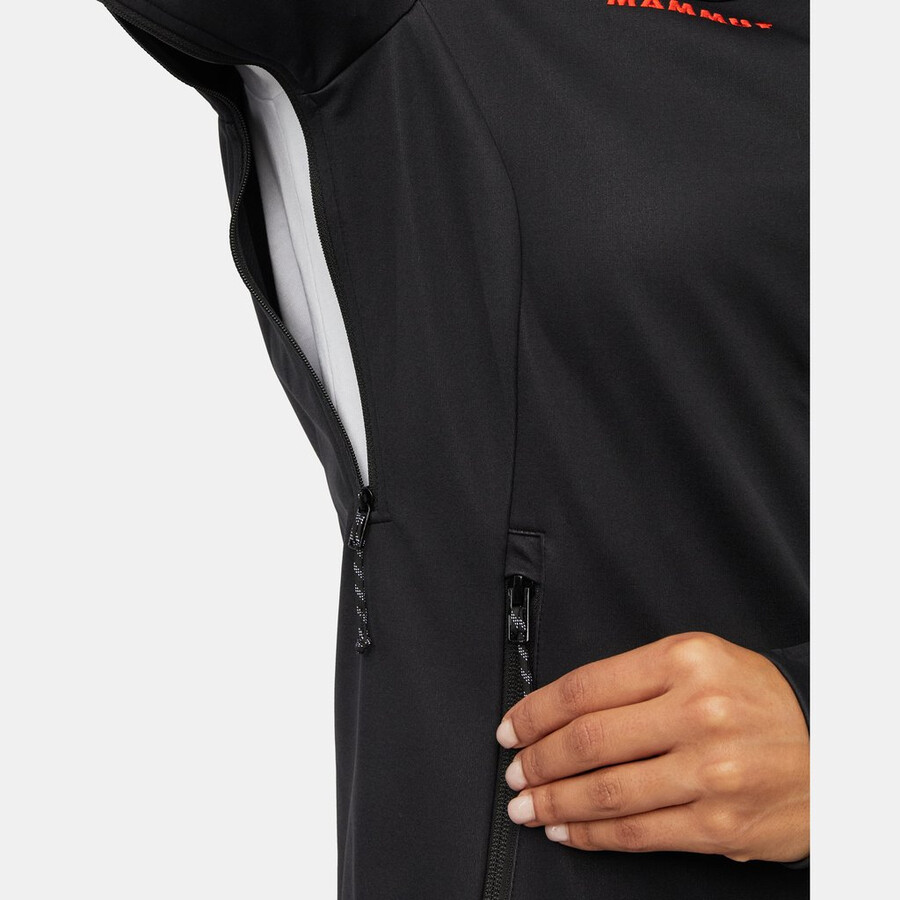 ultimate viii so hooded jacket dames 25 jaar zwart