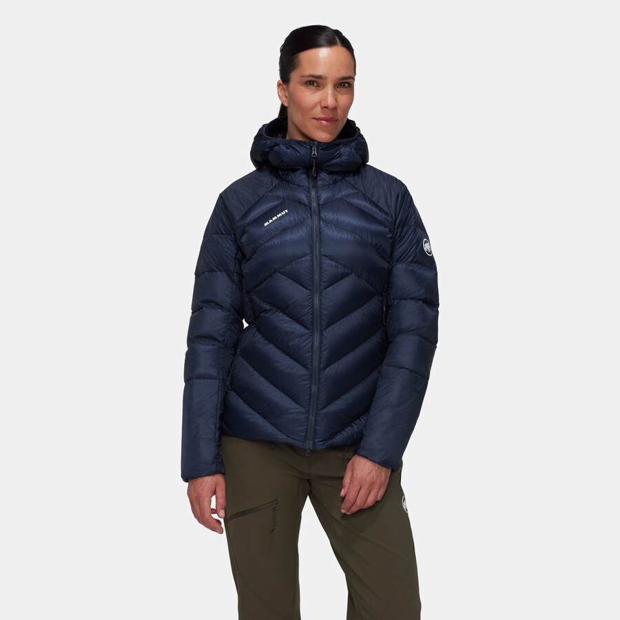 taiss in hooded jacket women vin-black