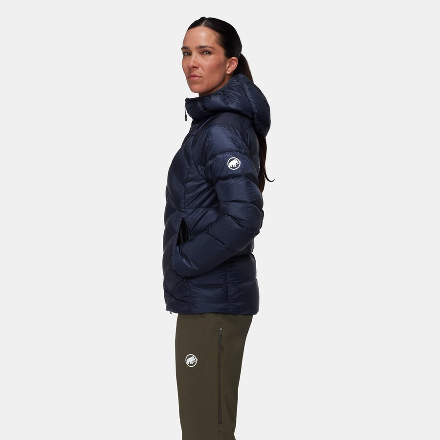 taiss in hooded jacket women vin-black