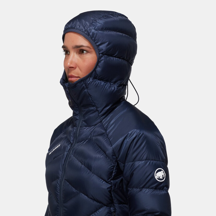 taiss in hooded jacket women vin-black