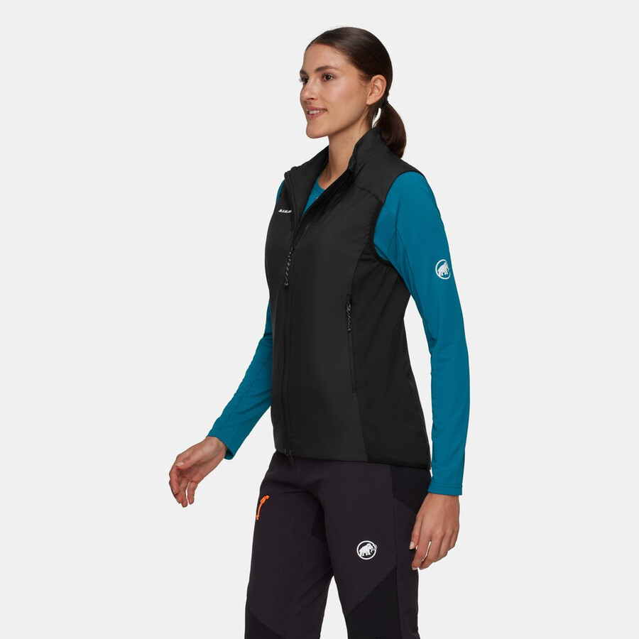 rime light in hybrid vest dames zilvergroen