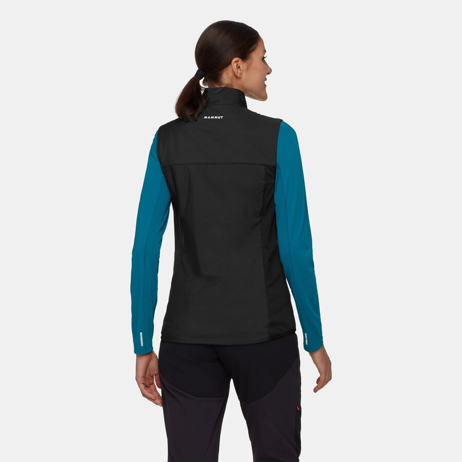 rime light in hybrid vest dames zilvergroen