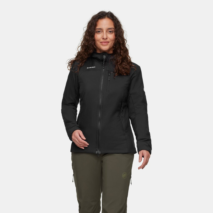 rime in hooded jacket women vin