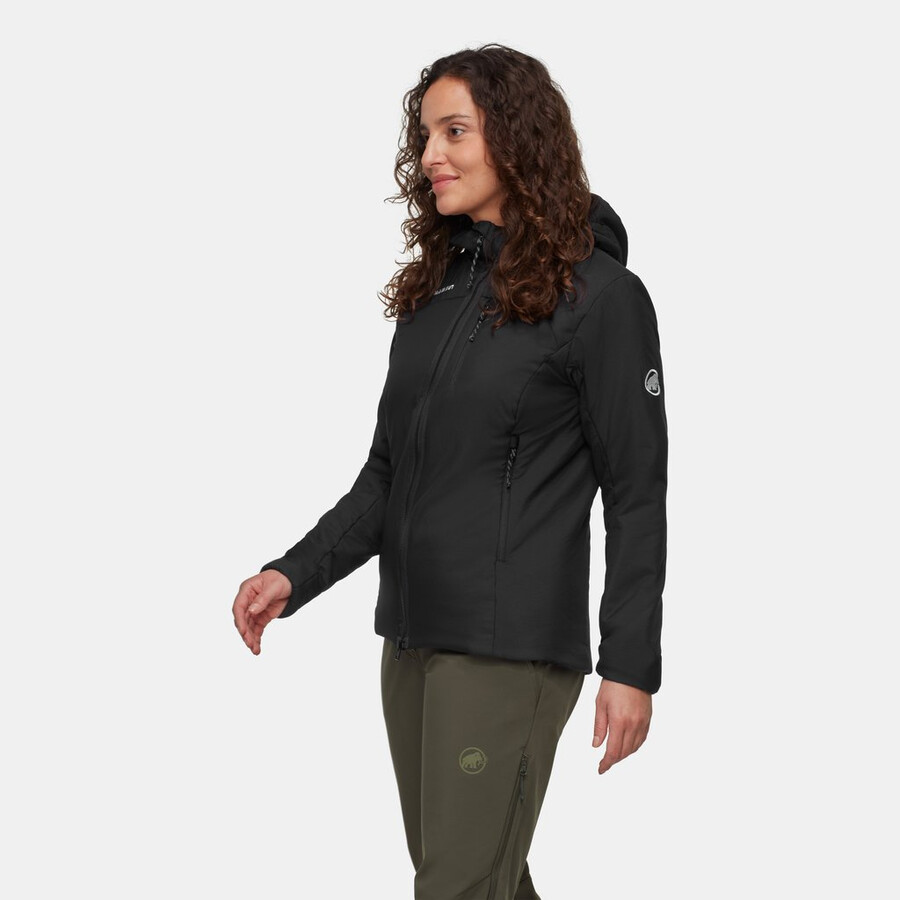 rime in hooded jacket women vin